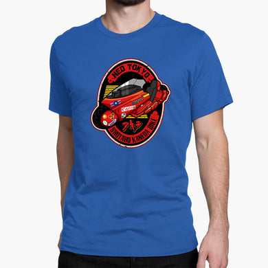 Akira Shotaro Kaneda Bike Round-Neck Unisex-T-Shirt