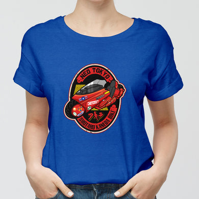 Akira Shotaro Kaneda Bike Round-Neck Unisex-T-Shirt