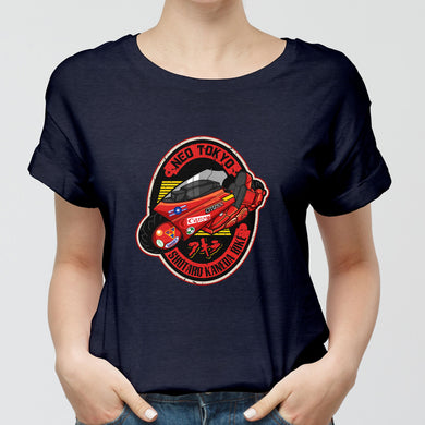 Akira Shotaro Kaneda Bike Round-Neck Unisex-T-Shirt