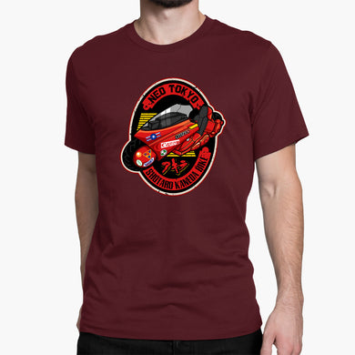 Akira Shotaro Kaneda Bike Round-Neck Unisex-T-Shirt