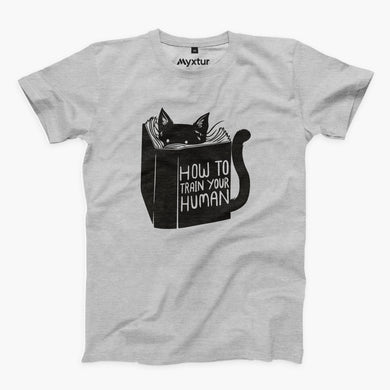 How to Train your Human Round-Neck Unisex-T-Shirt