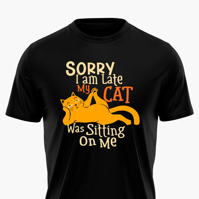 Sorry I am Late Round-Neck Unisex-T-Shirt