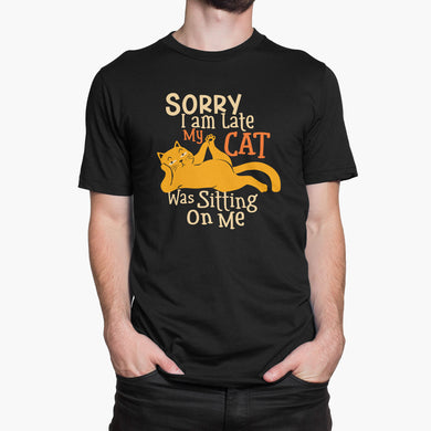 Sorry I am Late Round-Neck Unisex-T-Shirt