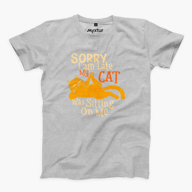 Sorry I am Late Round-Neck Unisex-T-Shirt