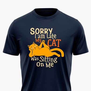 Sorry I am Late Round-Neck Unisex-T-Shirt