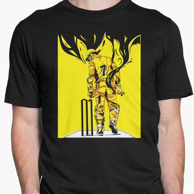 MS Dhoni Greatest Finisher Round-Neck Unisex-T-Shirt