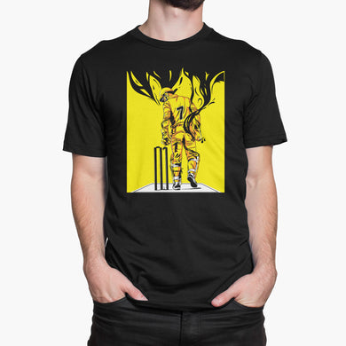 MS Dhoni Greatest Finisher Round-Neck Unisex-T-Shirt