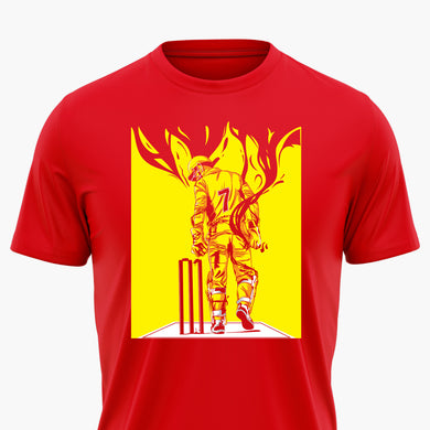 MS Dhoni Greatest Finisher Round-Neck Unisex-T-Shirt