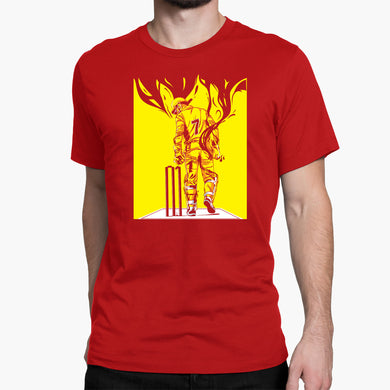 MS Dhoni Greatest Finisher Round-Neck Unisex-T-Shirt