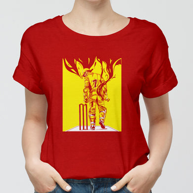 MS Dhoni Greatest Finisher Round-Neck Unisex-T-Shirt