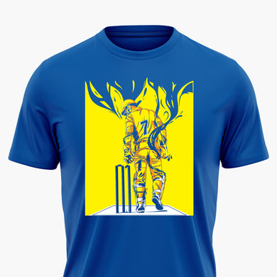 MS Dhoni Greatest Finisher Round-Neck Unisex-T-Shirt