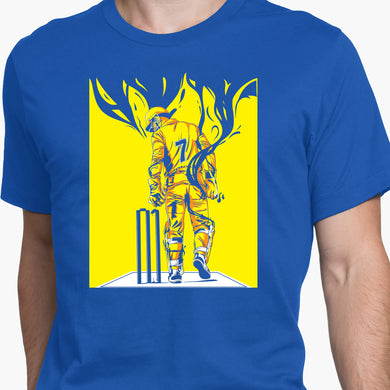 MS Dhoni Greatest Finisher Round-Neck Unisex-T-Shirt