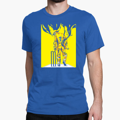 MS Dhoni Greatest Finisher Round-Neck Unisex-T-Shirt