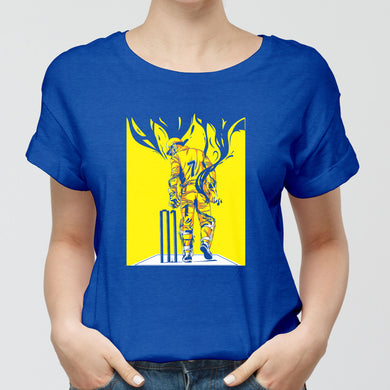 MS Dhoni Greatest Finisher Round-Neck Unisex-T-Shirt