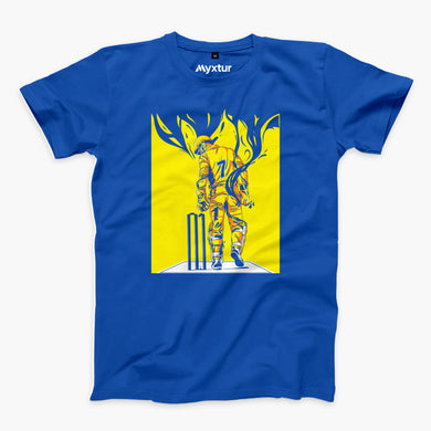 MS Dhoni Greatest Finisher Round-Neck Unisex-T-Shirt