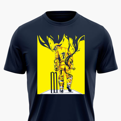 MS Dhoni Greatest Finisher Round-Neck Unisex-T-Shirt