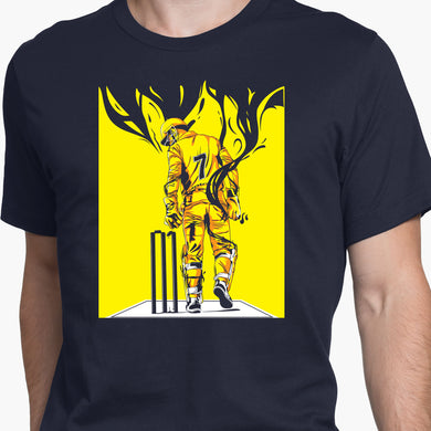 MS Dhoni Greatest Finisher Round-Neck Unisex-T-Shirt