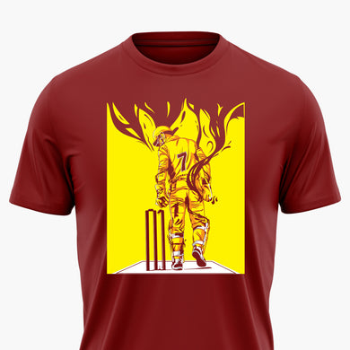 MS Dhoni Greatest Finisher Round-Neck Unisex-T-Shirt