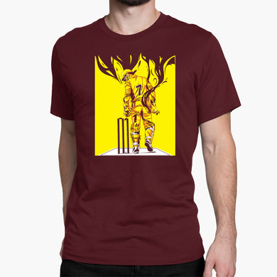 MS Dhoni Greatest Finisher Round-Neck Unisex-T-Shirt