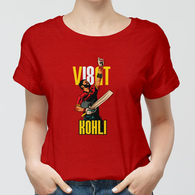 Virat King Kohli Round-Neck Unisex-T-Shirt