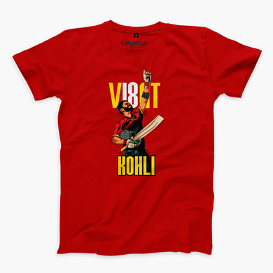 Virat King Kohli Round-Neck Unisex-T-Shirt