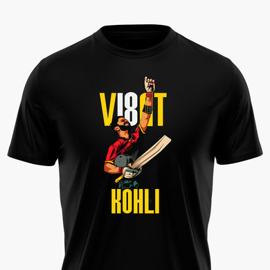 Virat King Kohli Round-Neck Unisex-T-Shirt