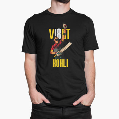 Virat King Kohli Round-Neck Unisex-T-Shirt