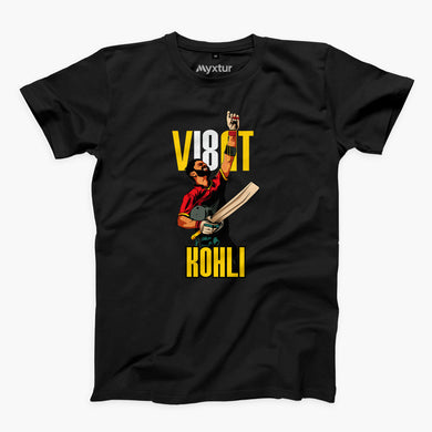 Virat King Kohli Round-Neck Unisex-T-Shirt