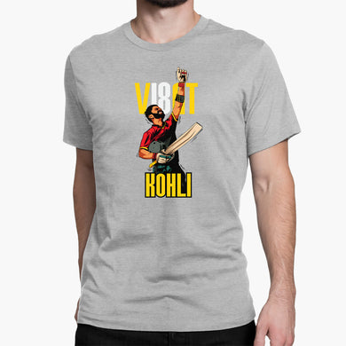 Virat King Kohli Round-Neck Unisex-T-Shirt