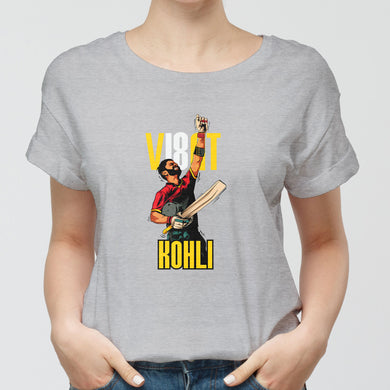 Virat King Kohli Round-Neck Unisex-T-Shirt