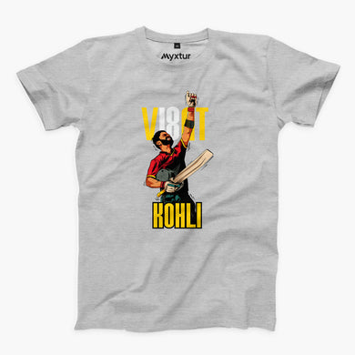 Virat King Kohli Round-Neck Unisex-T-Shirt