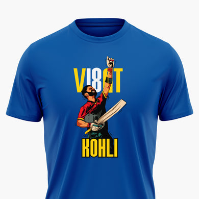 Virat King Kohli Round-Neck Unisex-T-Shirt