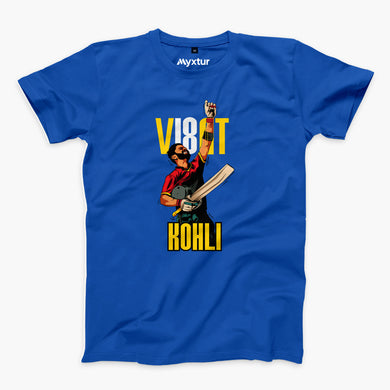 Virat King Kohli Round-Neck Unisex-T-Shirt