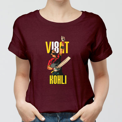 Virat King Kohli Round-Neck Unisex-T-Shirt